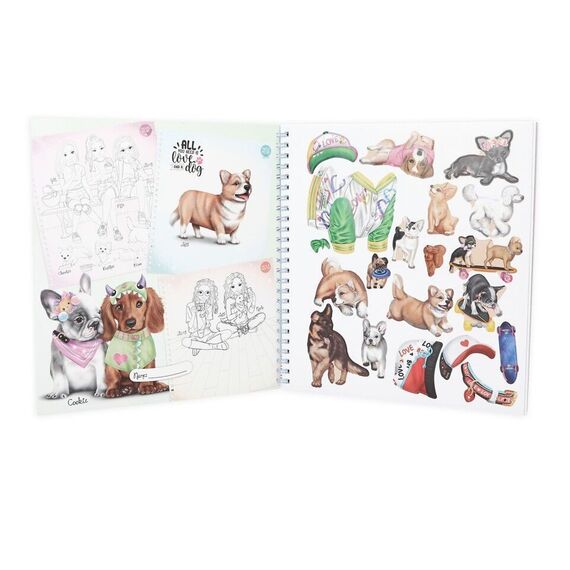 TOPModel - Doggy Colouring Book ( 0413218 ) / Toys - Αταξινόμητα -  - Techbox