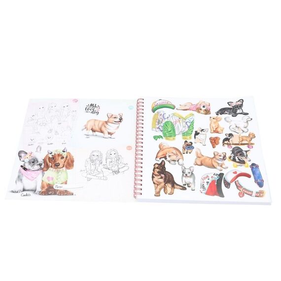 TOPModel - Doggy Colouring Book ( 0413218 ) / Toys - Αταξινόμητα -  - Techbox