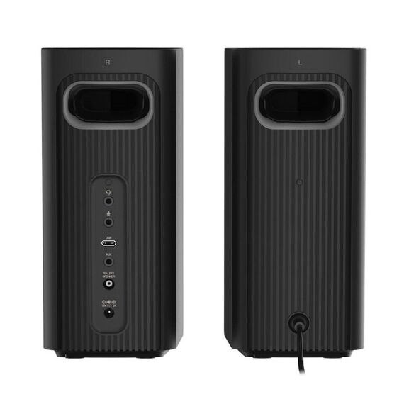 Creative - T60 Compact Hi-Fi 2.0 Speakers, Black / Computers