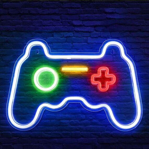 MECHARITE - Controller LED Neon Skilt - Blue / Fan Shop and Merchandise |  Techbox