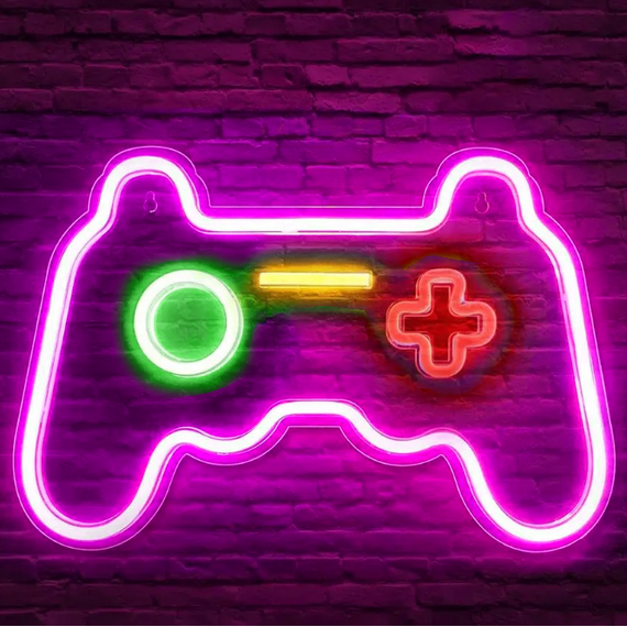 MECHARITE - Controller LED Neon Skilt - Pink / Fan Shop and Merchandise |  Techbox