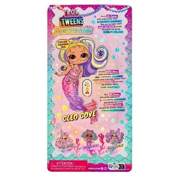 L.O.L. Surprise - Tweens MERMAID Doll - Cleo Cove (510437) / Toys - Dolls - Collectibles - Techbox