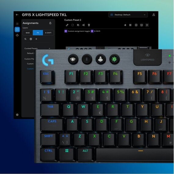 Logitech - G915 X LIGHTSPEED TKL Low-Profile Wireless Gaming Keyboard / Computers - Αταξινόμητα -  - Techbox