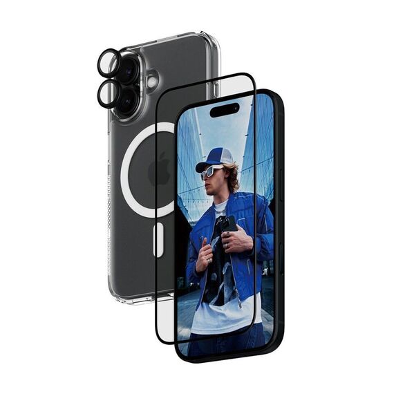 PanzerGlass - iPhone  16 6.1'' 3-in-1 Protection Bundle / Electronics - Αταξινόμητα -  - Techbox