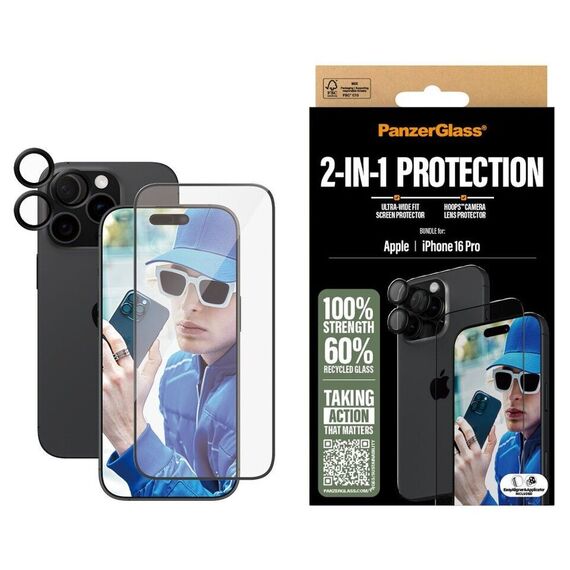 PanzerGlass - iPhone 16 Pro 6.3'' 2-in-1 Bundle / Electronics - Αταξινόμητα -  - Techbox