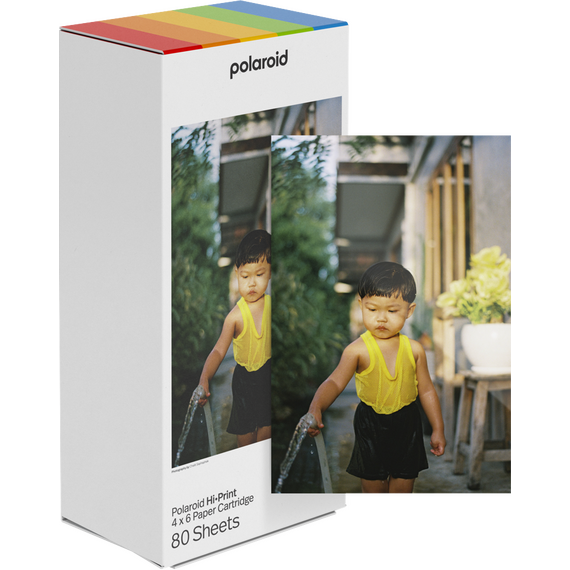 Polaroid - Hi-Print 4x6 E-Box Photo Printer - White / Computers
