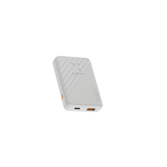 Xtorm - 12W FastCharge Go2 Powerbank 5.000 - Ash White / Electronics - Powerbanks - Smartphone Chargers - Techbox