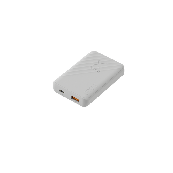 Xtorm - 12W FastCharge Go2 Powerbank 5.000 - Ash White / Electronics - Powerbanks - Smartphone Chargers - Techbox