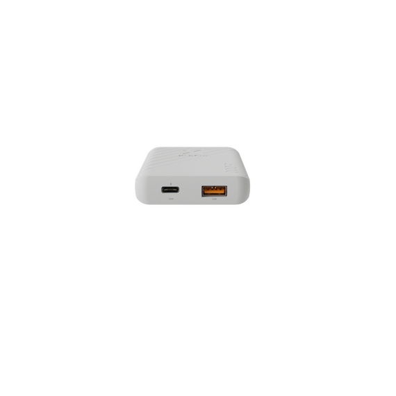 Xtorm - 12W FastCharge Go2 Powerbank 5.000 - Ash White / Electronics - Powerbanks - Smartphone Chargers - Techbox