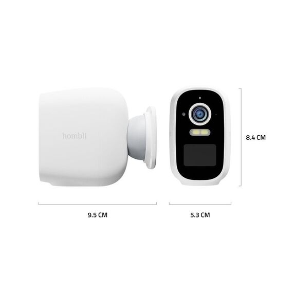 Hombli - Smart Battery Cam, White / Electronics - Αταξινόμητα -  - Techbox
