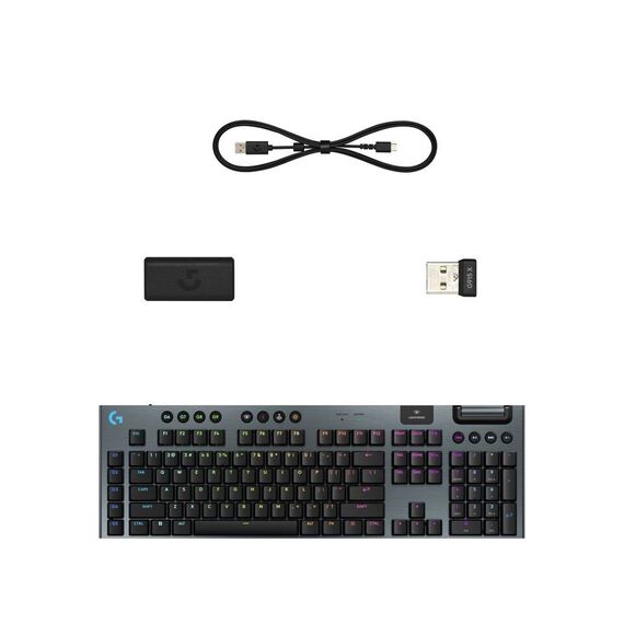 Logitech - G915 X LIGHTSPEED Low-Profile Wireless Gaming Keyboard / Computers