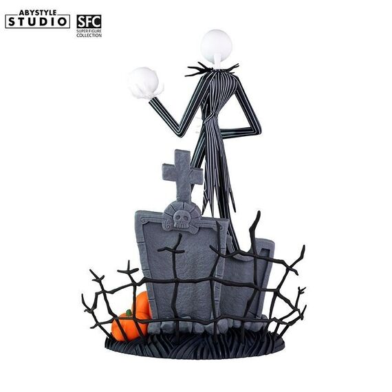 NIGHTMARE BEFORE XMAS - Figurine Jack scary smiling face / Fan Shop and Merchandise |  Techbox