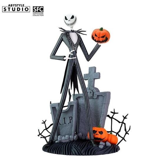 NIGHTMARE BEFORE XMAS - Figurine Jack scary smiling face / Fan Shop and Merchandise |  Techbox