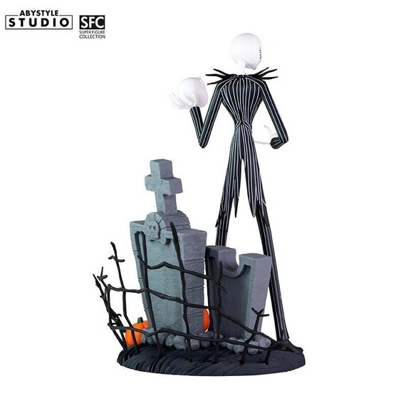 NIGHTMARE BEFORE XMAS - Figurine Jack scary smiling face / Fan Shop and Merchandise |  Techbox