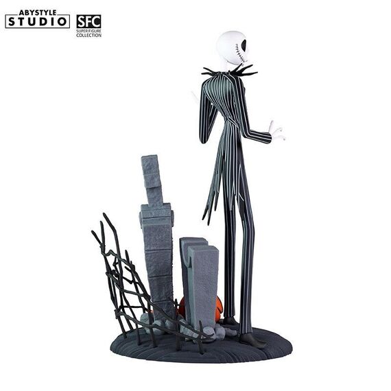 NIGHTMARE BEFORE XMAS - Figurine Jack scary smiling face / Fan Shop and Merchandise |  Techbox