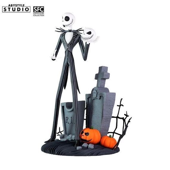 NIGHTMARE BEFORE XMAS - Figurine Jack scary smiling face / Fan Shop and Merchandise |  Techbox