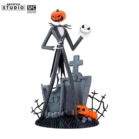 NIGHTMARE BEFORE XMAS - Figurine Jack scary smiling face / Fan Shop and Merchandise |  Techbox