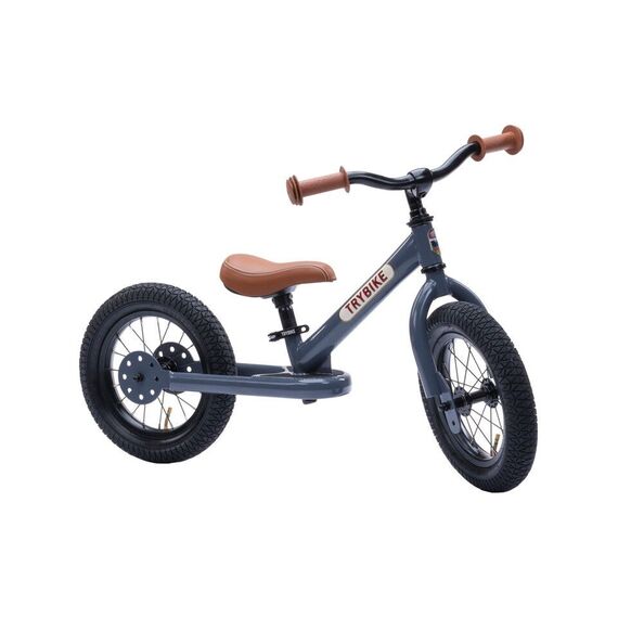 Trybike - 2 wheels steel  - Antracite Grey (30TBS-2-GRY) / Toys