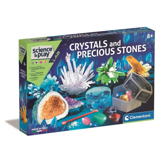 Clementoni - Crystals and Precious Stones - (I-78825) / Toys