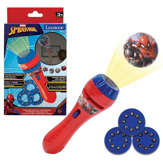 Lexibook - Spider-Man Stories Projector and Torch Light - (LTC050SP) / Toys - Αταξινόμητα -  - Techbox