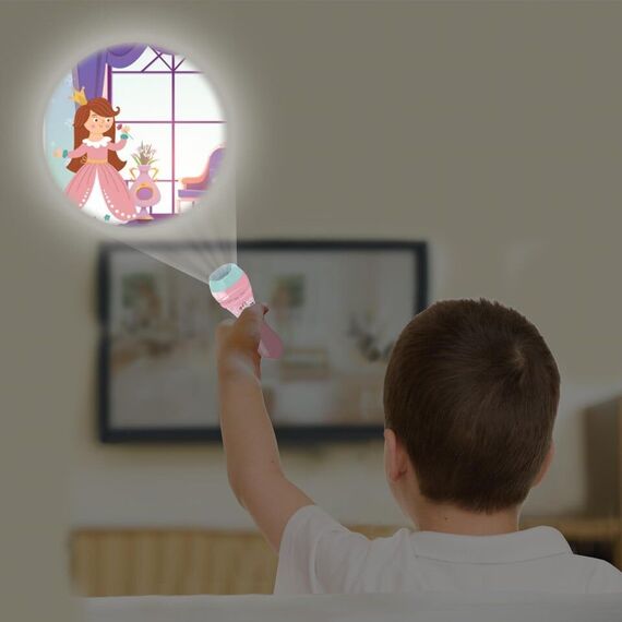 Lexibook - Unicorn Stories Projector and Torch Light - (LTC050UNI) / Toys
