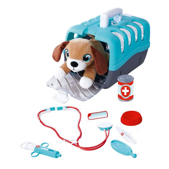 Simba - Plush dog with Veterinary bag (105541003) / Toys - Plushies - Gifts - Techbox