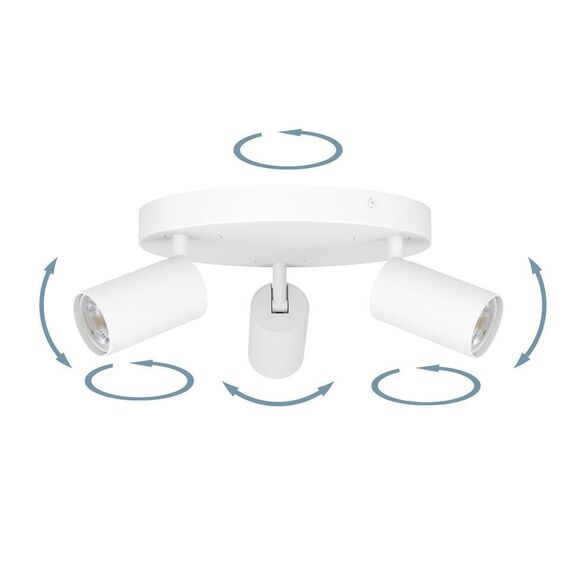 EGLO - Telimbela-Z spot roundel white - RGB + TW - Zigbee, Bluetooth / Electronics - Αταξινόμητα -  - Techbox