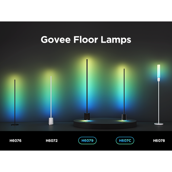 Govee - Floor Lamp 2 - Black – Elevate Your Home Ambiance / Electronics