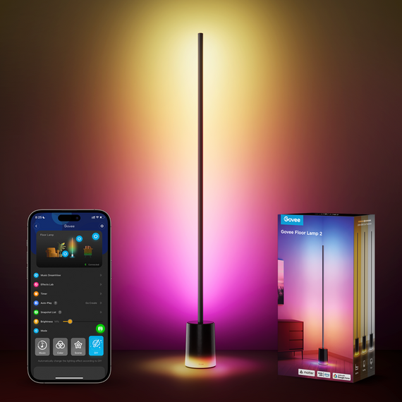 Govee - Floor Lamp 2 - Black – Elevate Your Home Ambiance / Electronics