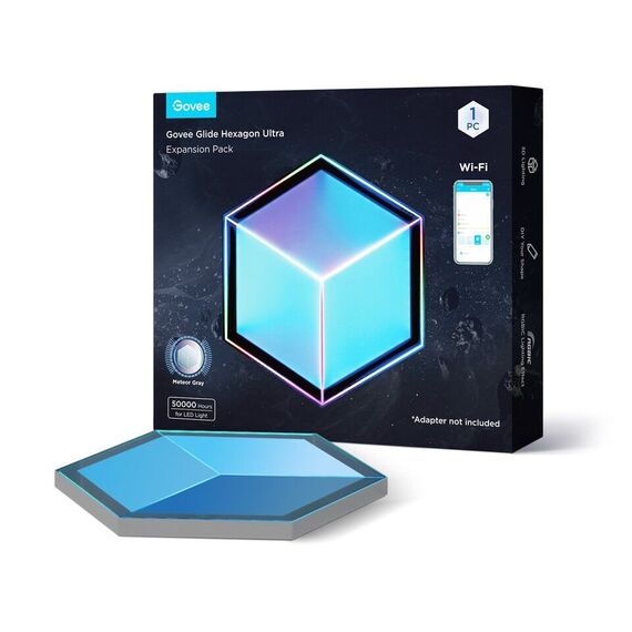 Govee - Glide Hexagon Light Panels Ultra Expansion Pack – 2 Panels for H606AC81 / Electronics - Αταξινόμητα -  - Techbox