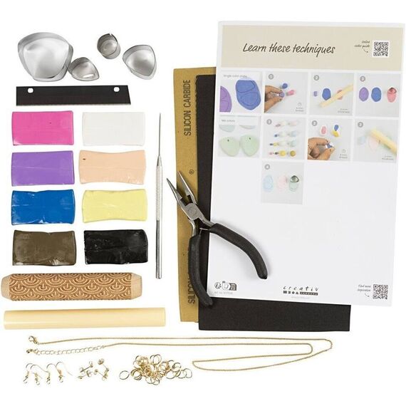Starter Craft Kit - Jewellery Clay - Jewellery (977538) / Toys - Αταξινόμητα -  - Techbox