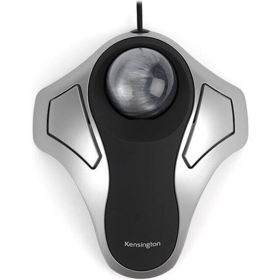 Kensington - Trackball Orbit Optical Wired, Silver/Black / Computers