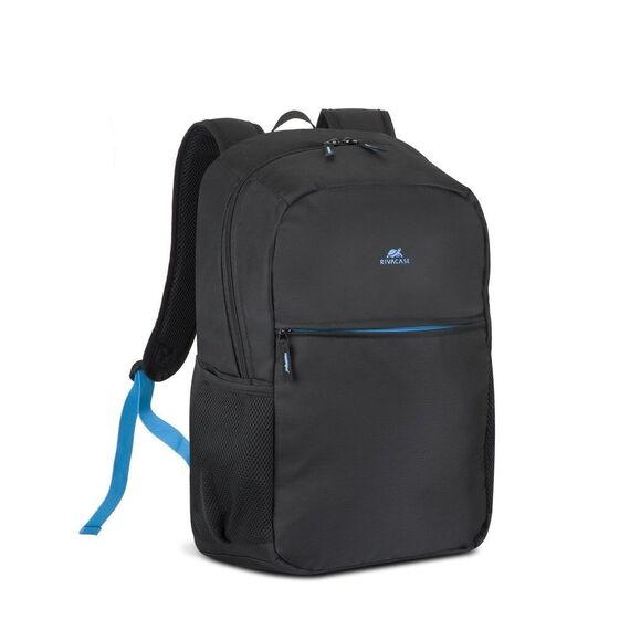 Rivacase Regent 8069 notebook case 43.9 cm (17.3") Backpack Black, Cyan - Bags & Backpacks - Laptop Accessories - Techbox