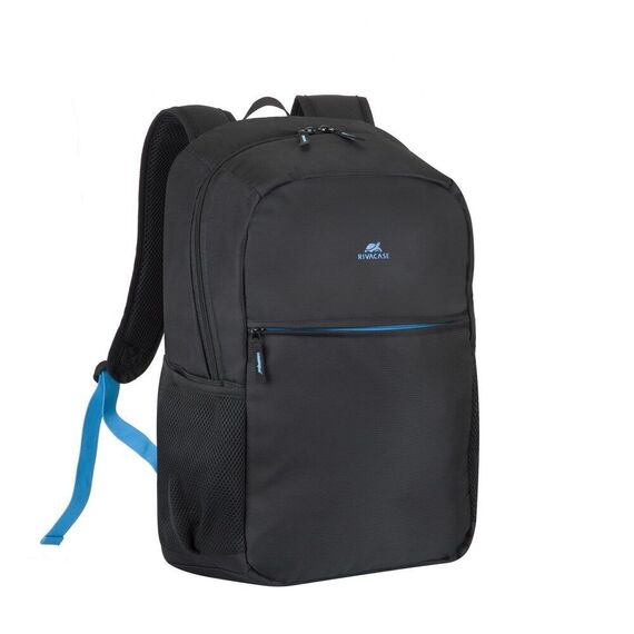Rivacase Regent 8069 notebook case 43.9 cm (17.3") Backpack Black, Cyan - Bags & Backpacks - Laptop Accessories - Techbox