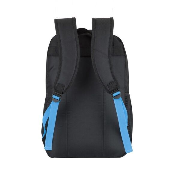 Rivacase Regent 8069 notebook case 43.9 cm (17.3") Backpack Black, Cyan - Bags & Backpacks - Laptop Accessories - Techbox