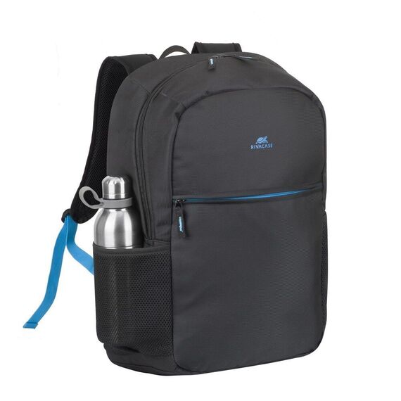 Rivacase Regent 8069 notebook case 43.9 cm (17.3") Backpack Black, Cyan - Bags & Backpacks - Laptop Accessories - Techbox