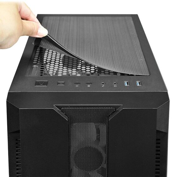 Chieftec GS-01B-OP computer case Tower Black | Techbox