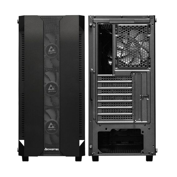 Chieftec GS-01B-OP computer case Tower Black | Techbox