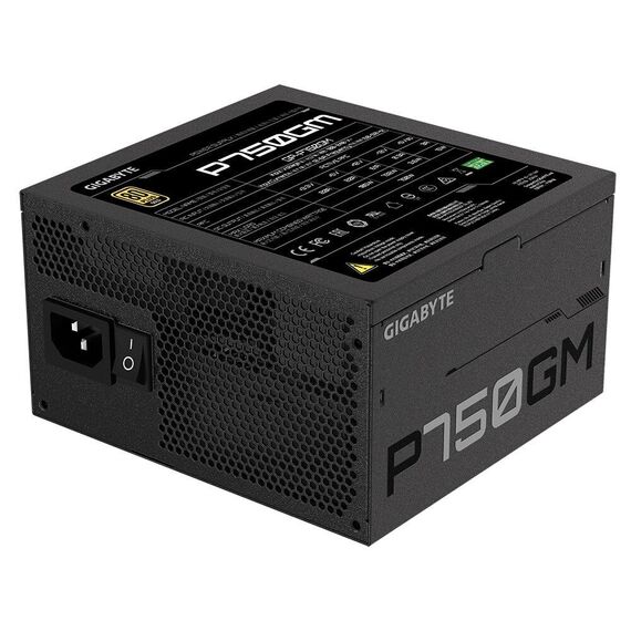 Gigabyte P750GM power supply unit 750 W 20+4 pin ATX ATX Black - PSU - Laptops & PC Builds - Techbox