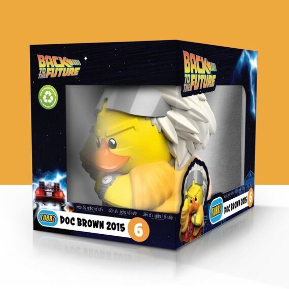 Numskull - BTTF Tubbz BOXED Doc Brown 2015 / Fan Shop and Merchandise - Tubbz - Collectibles - Techbox