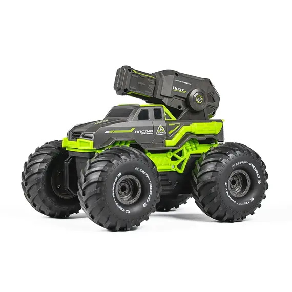TEC-TOY - Water Shooting R/C car 2,4GHz, 7,4V 500mAh - Green (534646) / Toys - Modeling - Hobbies - Techbox