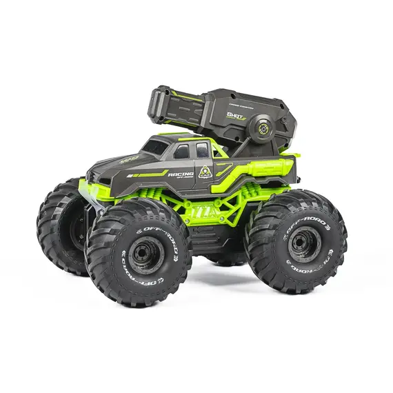 TEC-TOY - Water Shooting R/C car 2,4GHz, 7,4V 500mAh - Green (534646) / Toys - Modeling - Hobbies - Techbox