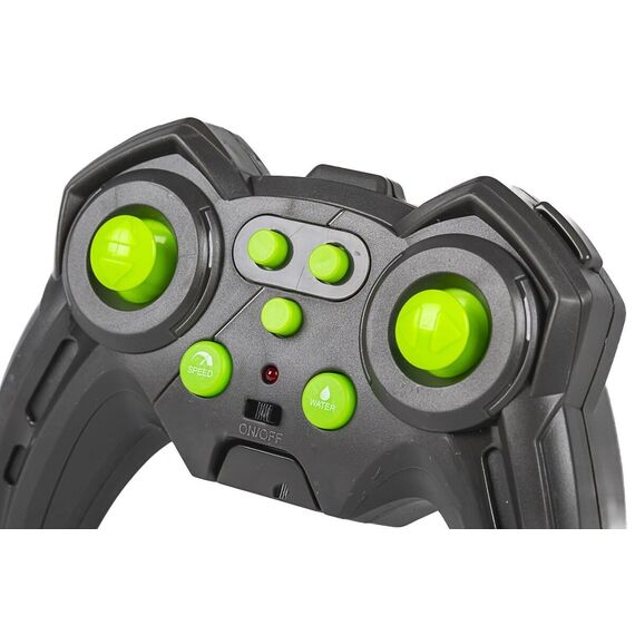 TEC-TOY - Water Shooting R/C car 2,4GHz, 7,4V 500mAh - Green (534646) / Toys - Modeling - Hobbies - Techbox