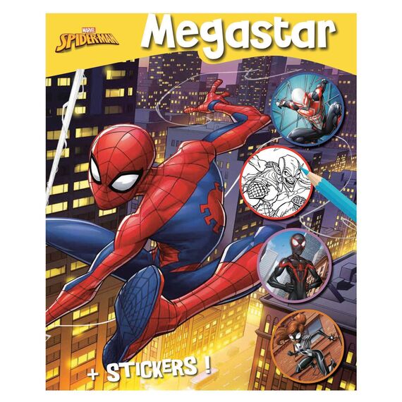 Disney - Megastar Colouringbook - Spiderman / Toys - Αταξινόμητα -  - Techbox