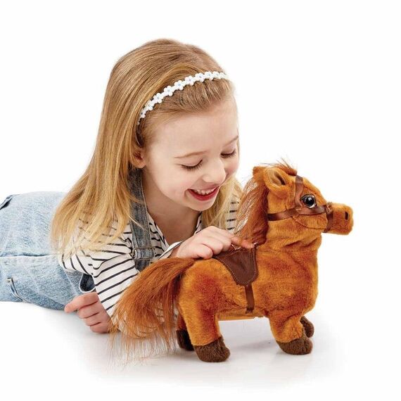 Happy Pets - Walk Along Pony - (31511150) / Toys