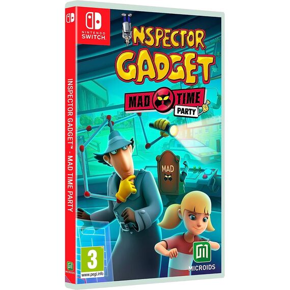 Inspector Gadget: Mad Time Party (Code in Box) / Nintendo Switch - Nintendo Switch Games - Games - Techbox
