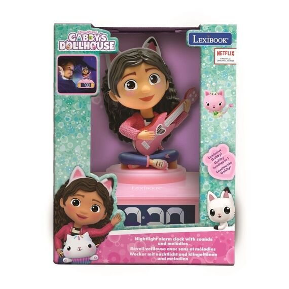 Gabby’s Dollhouse - Alarm Clock with Night light and sounds (80114) / Toys |  Techbox
