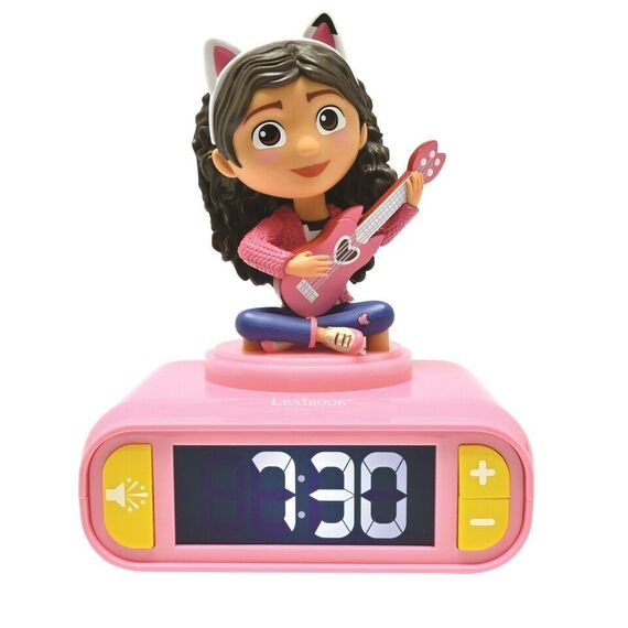 Gabby’s Dollhouse - Alarm Clock with Night light and sounds (80114) / Toys |  Techbox