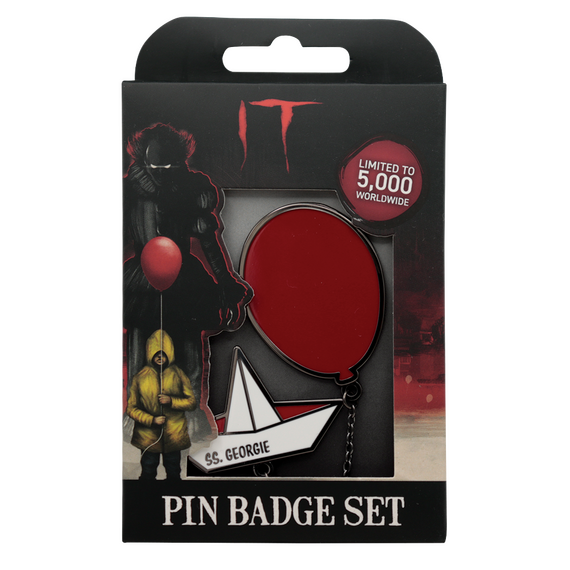 IT Pin Badge Set / Fan Shop and Merchandise - Pins & Magnets - Various - Techbox
