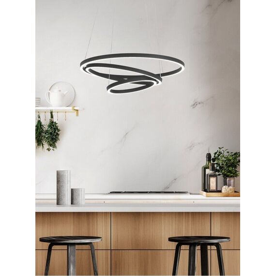 EGLO - Lobinero-Z pendant black Ø57 - TW - Zigbee, Bluetooth / Electronics - Αταξινόμητα -  - Techbox